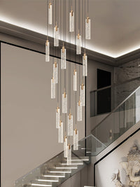 ceiling crystal lighting fixture for foyer