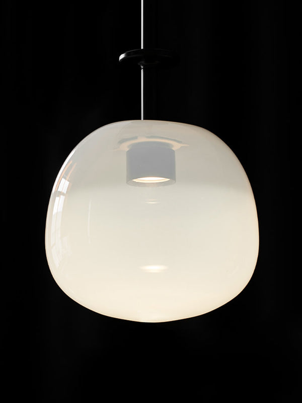 Gentle Glow Of Opal Glass Ball Pendant Lighting