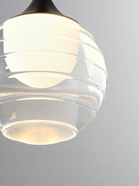 single glass globe lampshade