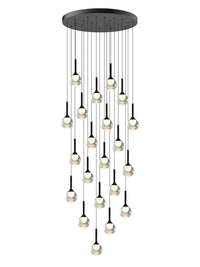 glass globe pendant light