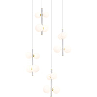 4 opal globe lampshades