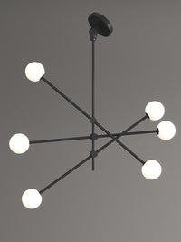 mid-century sputnik chandelier