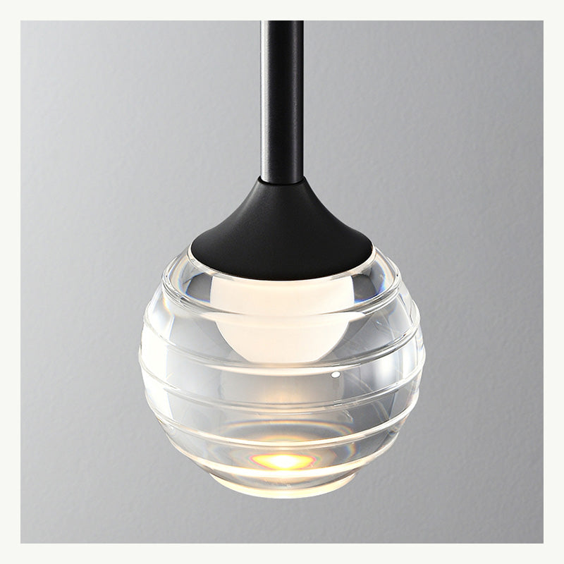 clear acrylic globe lampshade