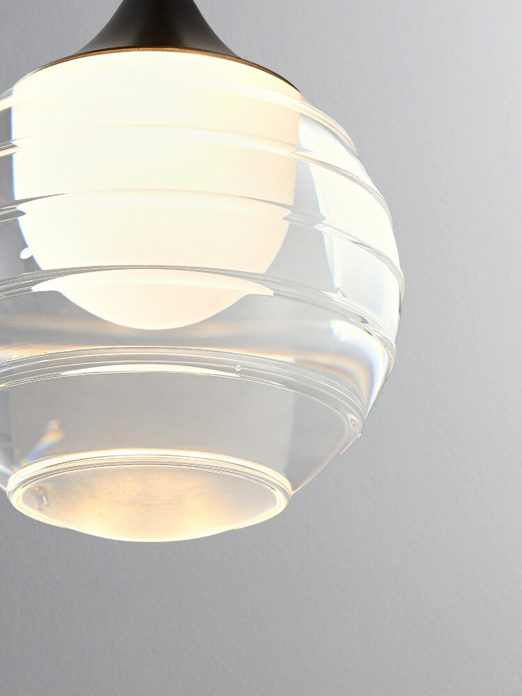 single glass globe lampshade