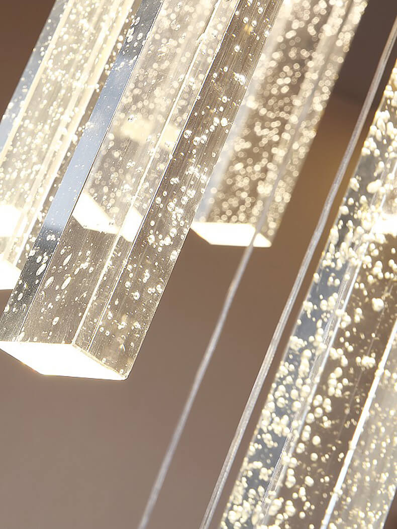 Rectangle Sparkling Bubble lampshades